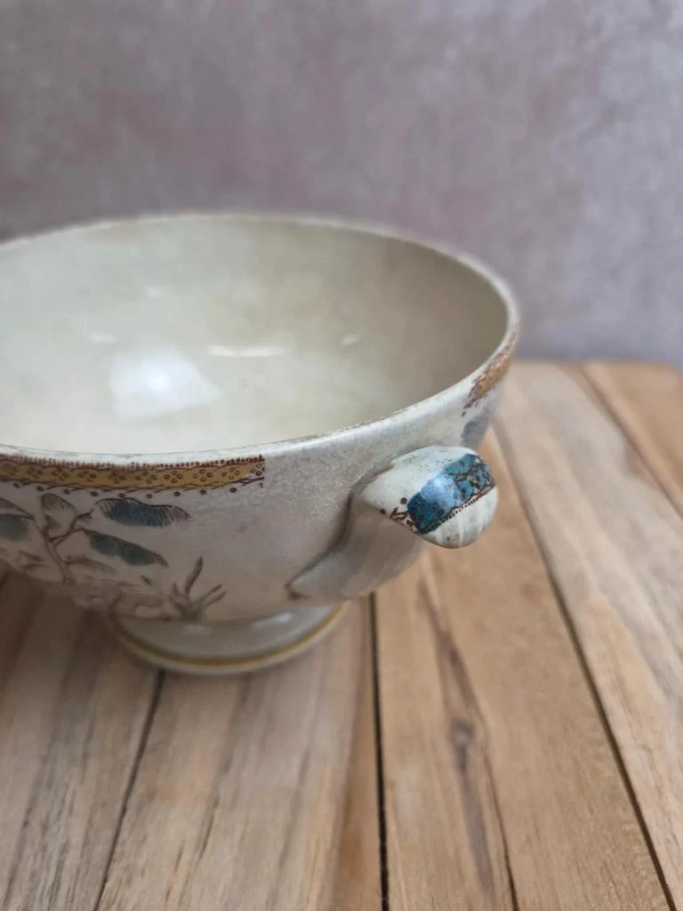 Jules Vieillard Bordeaux Tonkin standing soup bowl – circa 1850 – photo 5